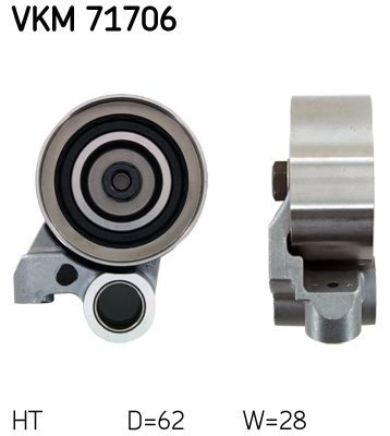 Rola intinzator,curea distributie VKM 71706 SKF